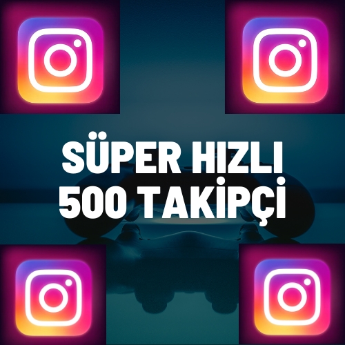  ⚡500 TAKİPÇİ⚡SÜPER HIZLI GÖNDERİM ⚡